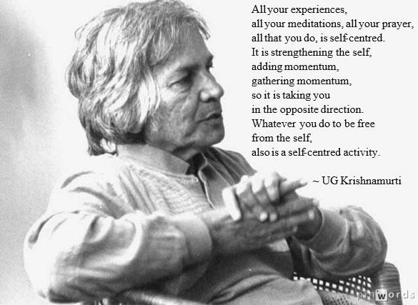 UG Krishnamurti quotes