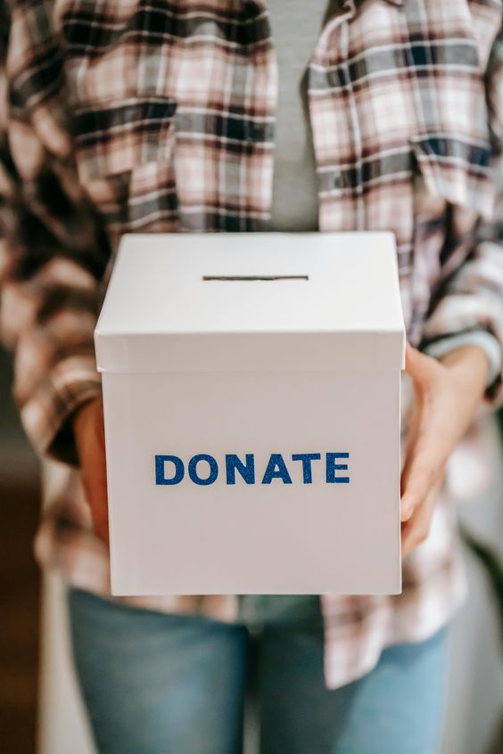 donate to make money with your website