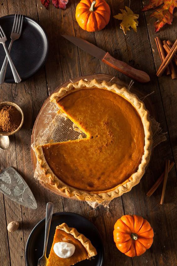 pumpkin pie thanksgiving