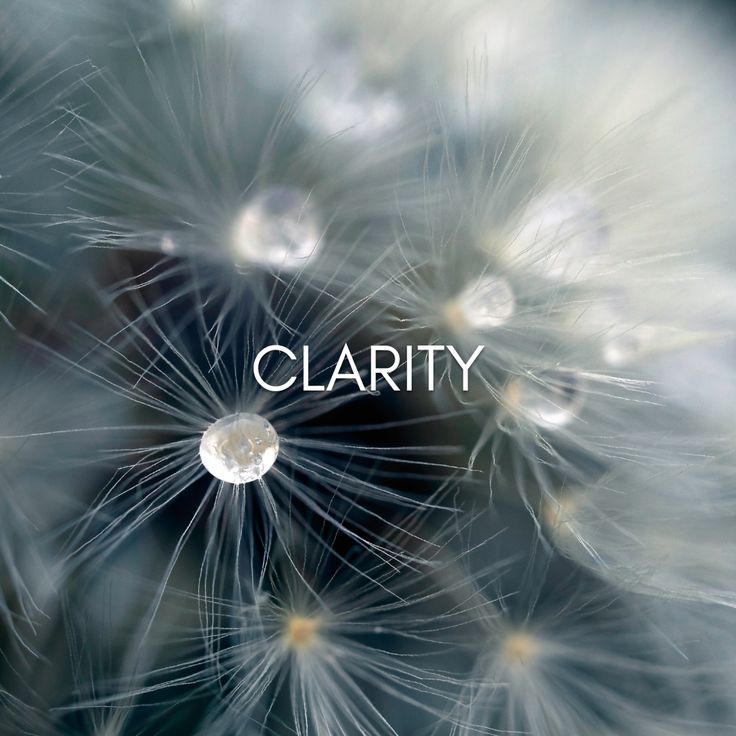 Clarity is Key