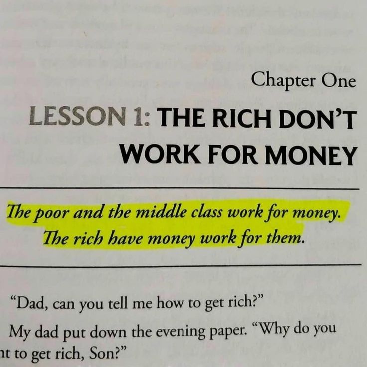 Robert Kiyosaki lessons