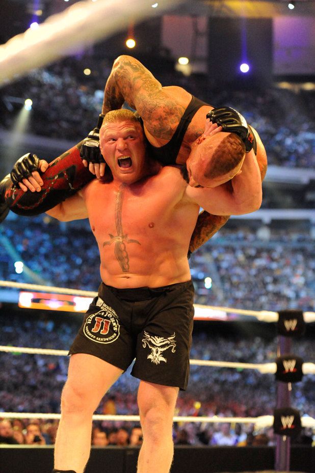 The Undertaker Loses the Streak to Brock Lesnar