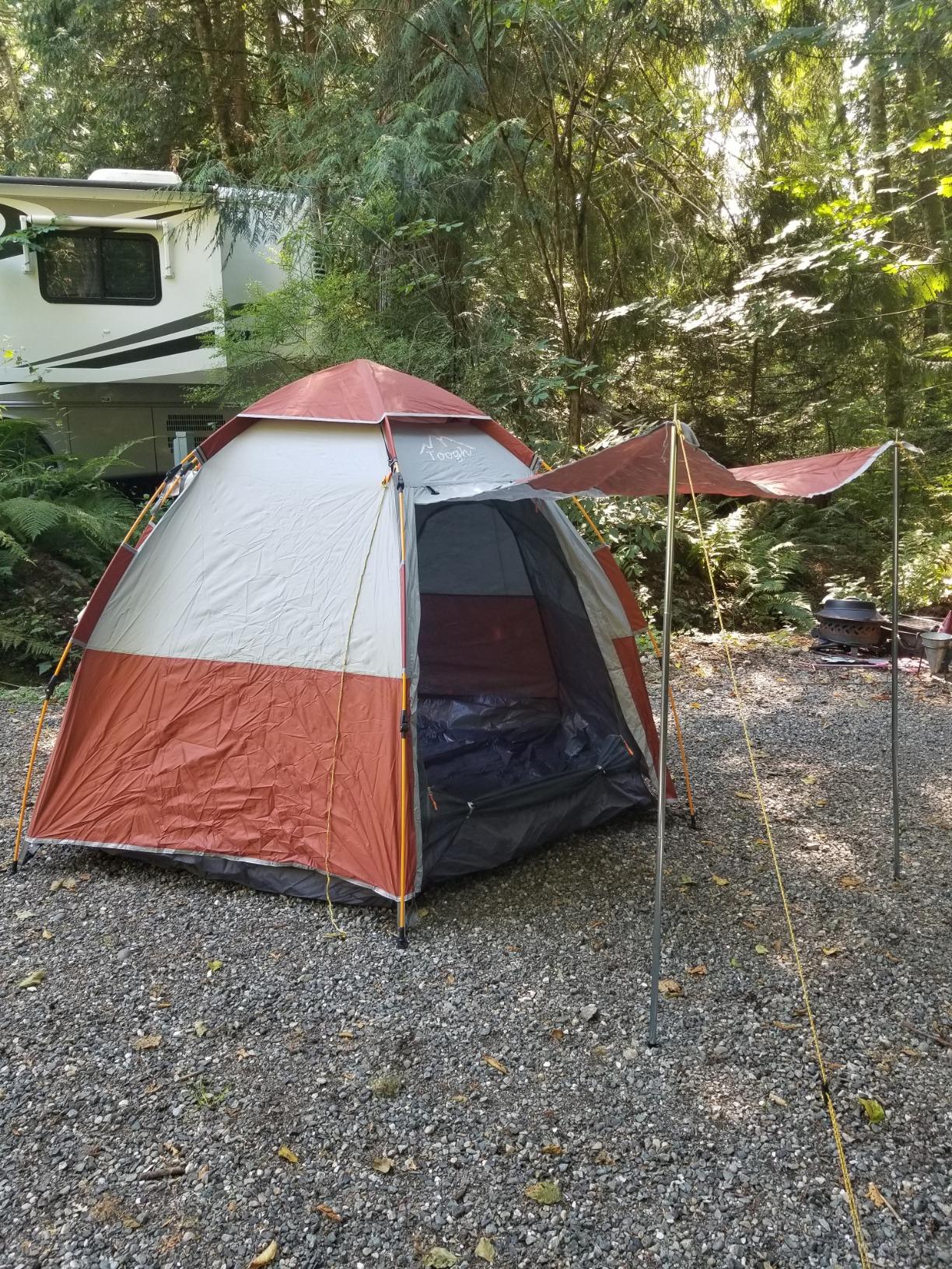 extreme weather pop up tent
