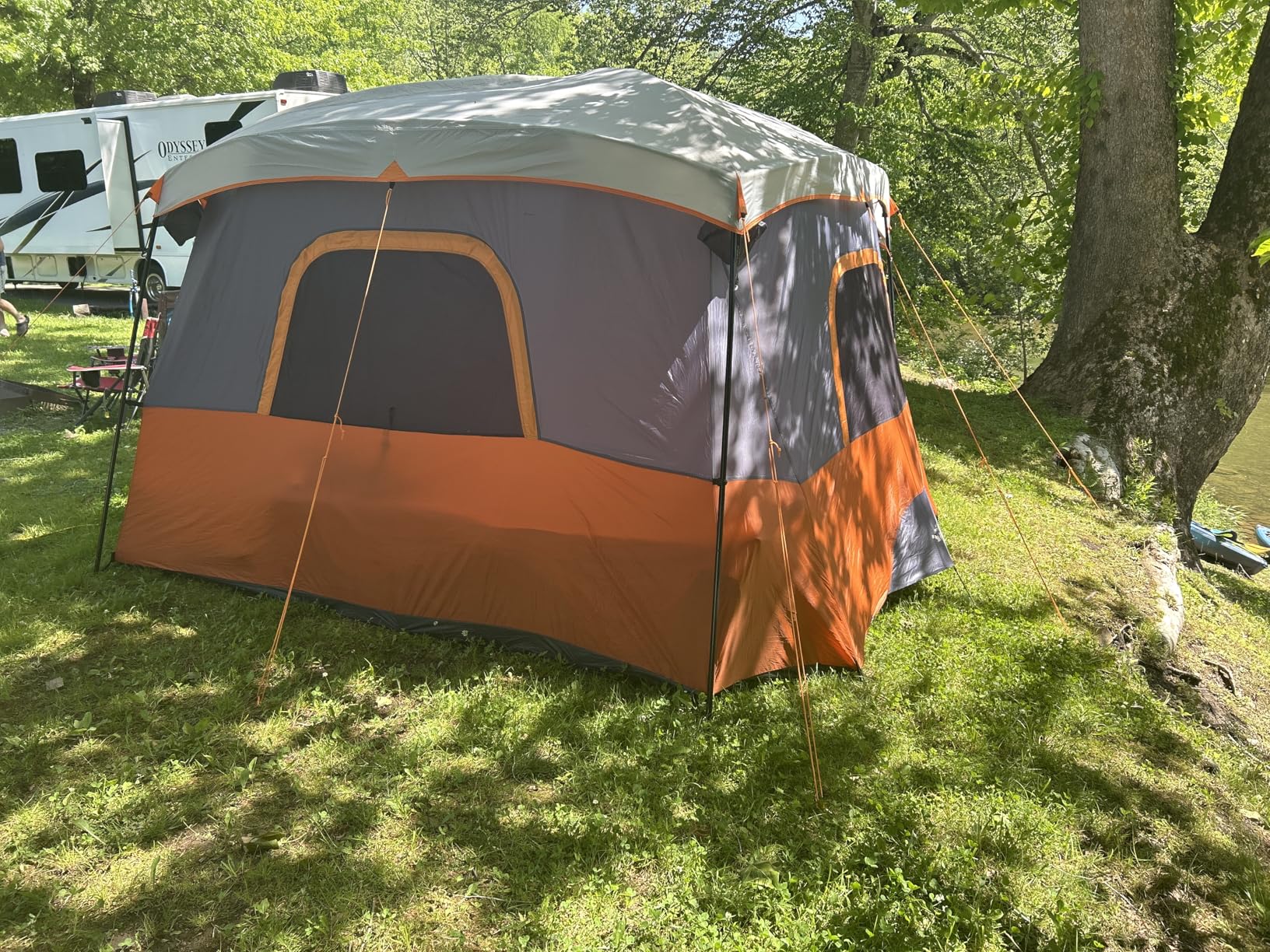 large family size camping tents