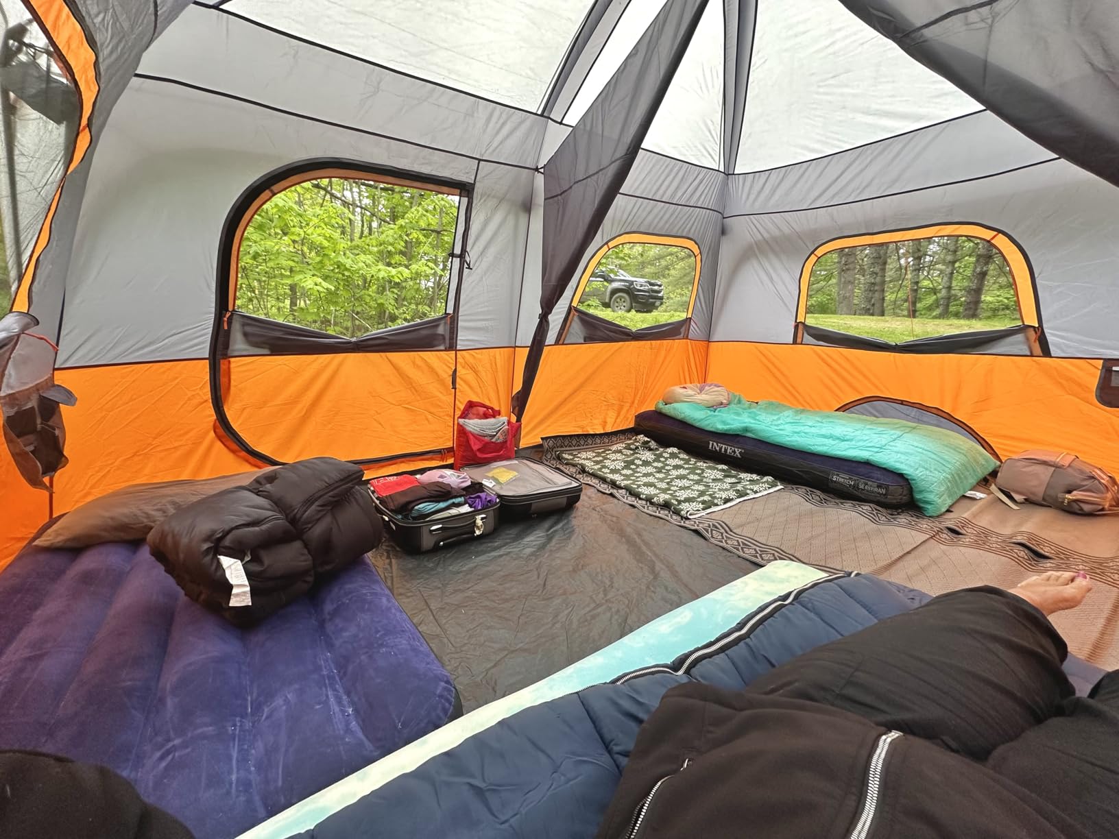 tents tall enough to stand up in