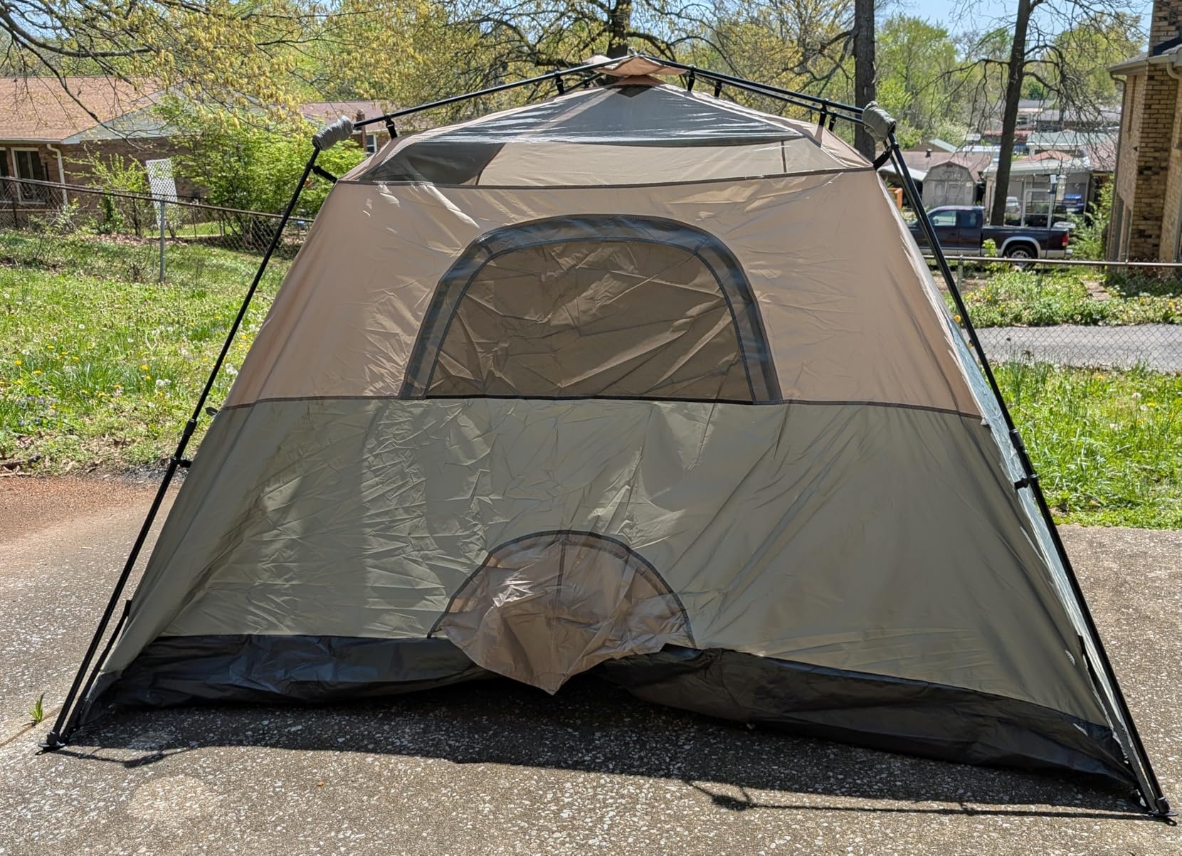Tent Camping in the Desert