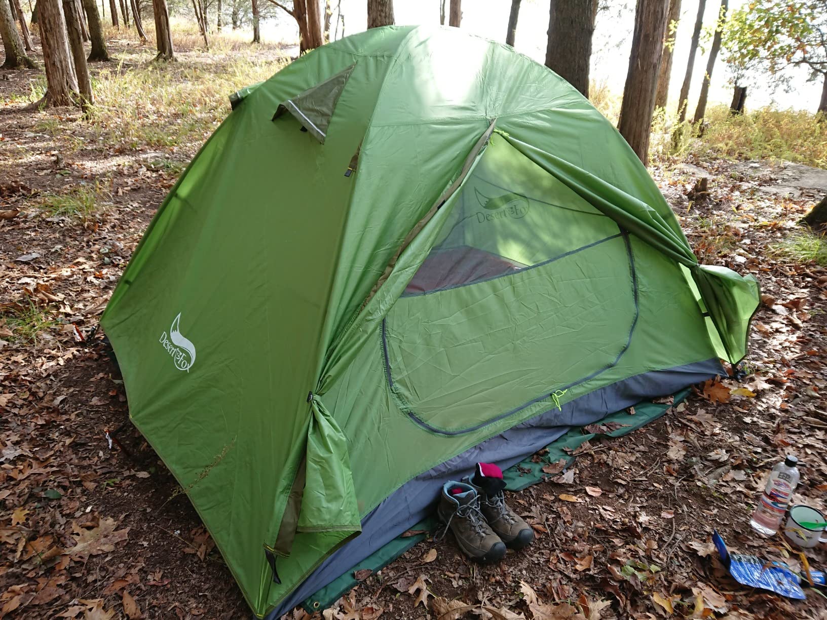 Tent Camping in the Desert