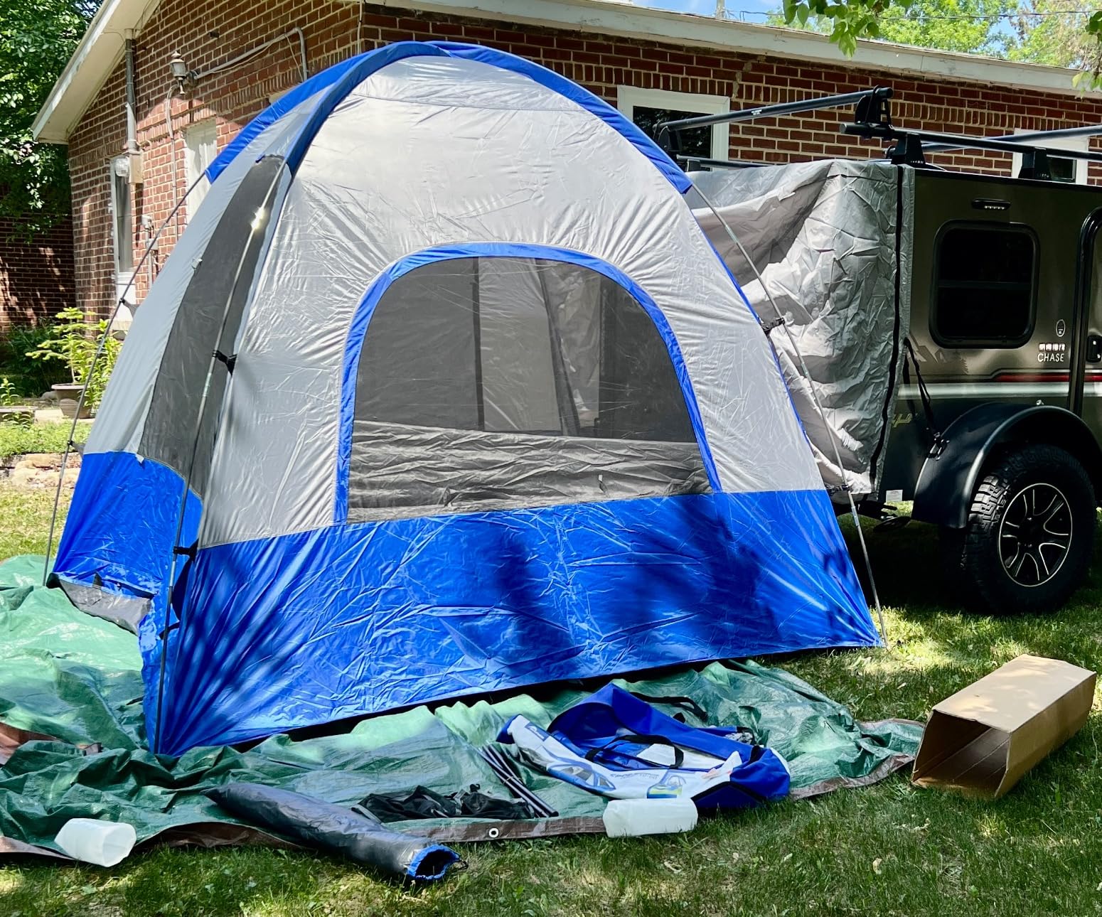 2 Man Tent with Standing Room camping
