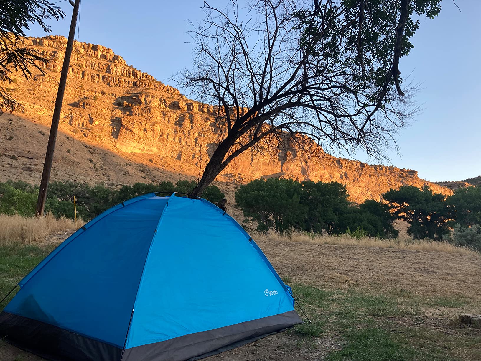 desert camping tent