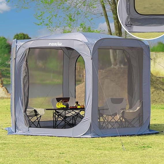 portable screen shelter